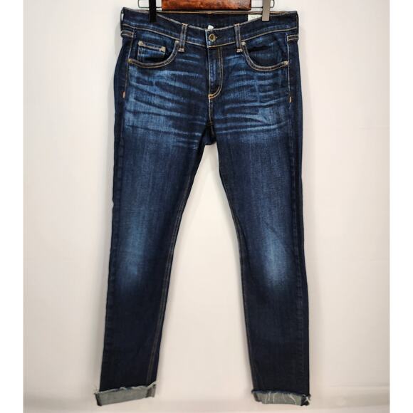 Rag & Bone Dre Slim Fit Boyfriend Frayed Hem in Yesler 27 - Picture 1 of 9